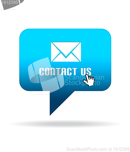 Image of Contact Us Speech Bubble