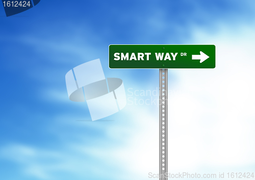 Image of Smart Way Road Sign