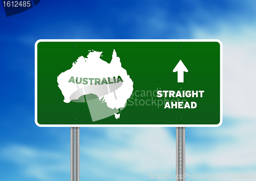 Image of Australia Highway Sign