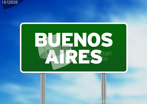 Image of Buenos Aires Road Sign