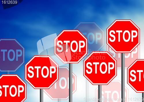 Image of Stop Road Sign