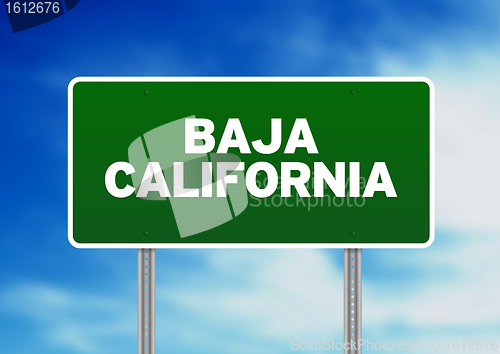 Image of Baja California Highway Sign