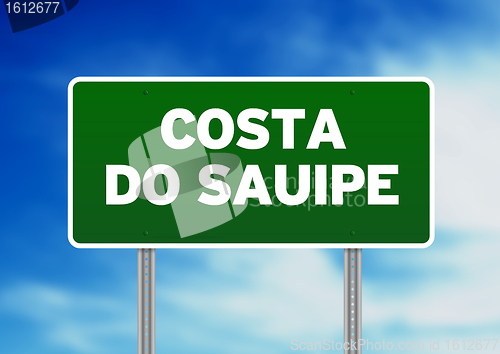 Image of Costa Do Sauipe Road Sign