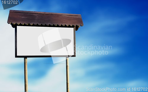 Image of Wooden Sign