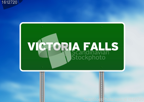 Image of Victoria Falls Highway Sign