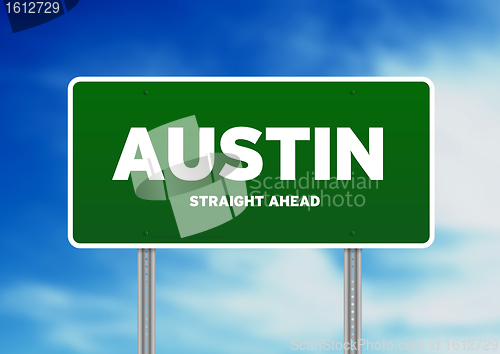 Image of Austin, Texas Highway Sign