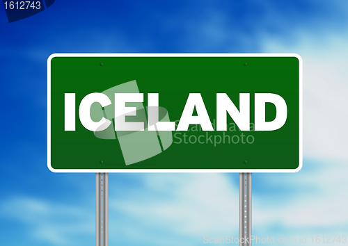 Image of Iceland Highway Sign