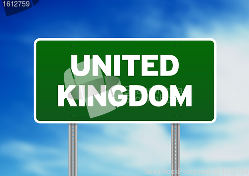 Image of United Kingdom Highway  Sign