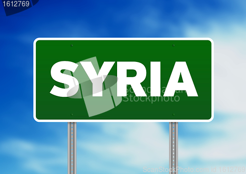 Image of Syria Highway  Sign