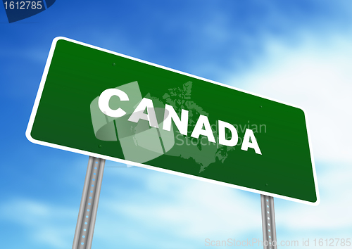 Image of Canada Highway Sign