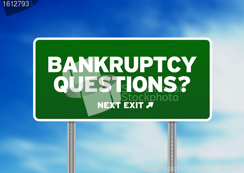 Image of Bankruptcy Questions Road Sign