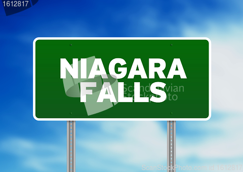 Image of Niagara Falls Highway Sign