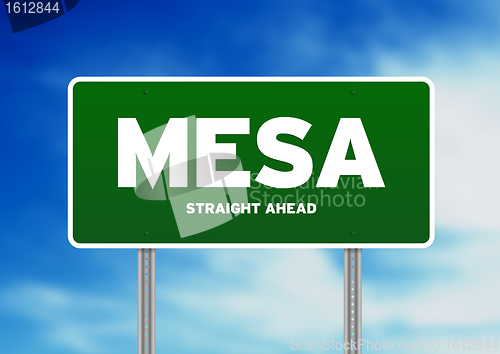 Image of Mesa Highway Sign