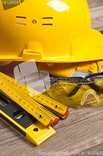 Image of Safety gear kit close up 