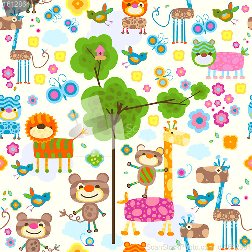 Image of animals background