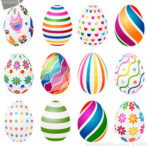 Image of easter eggs