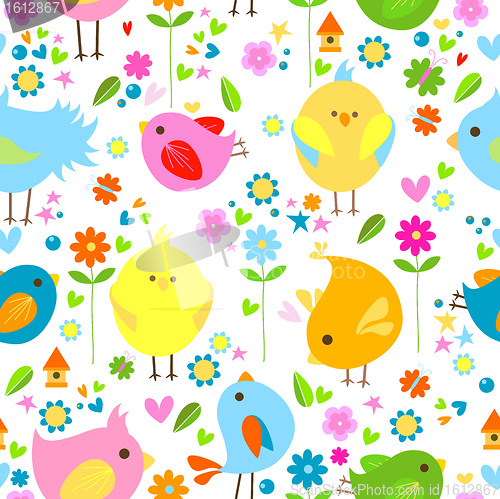 Image of birds background