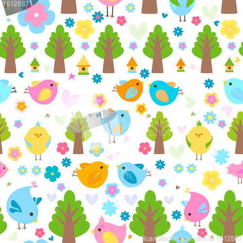 Image of birds background