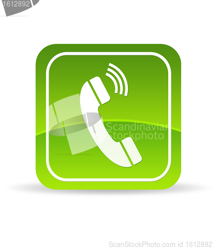 Image of Green Phone Icon