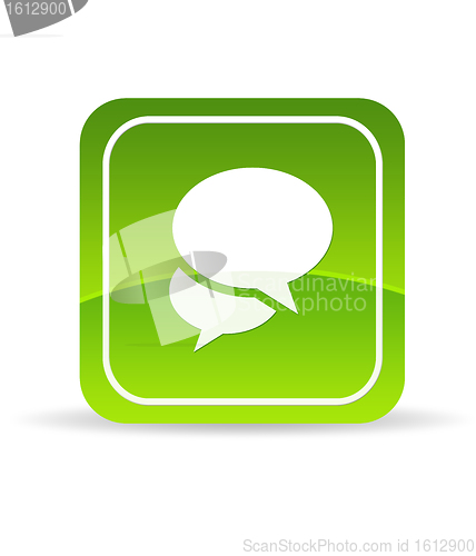 Image of Green Social Media Icon