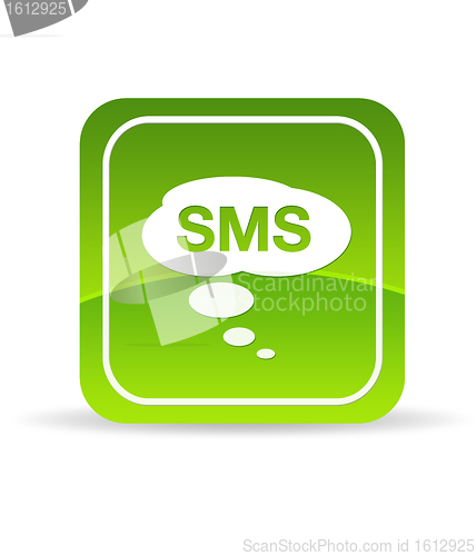 Image of Green SMS Icon
