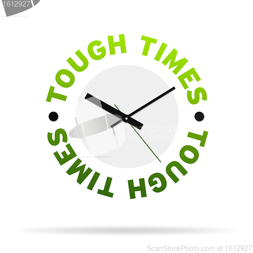 Image of Tough Times Clock