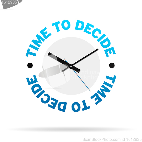 Image of Time To Decide Clock