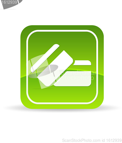 Image of Green Credit Debit Card Icon