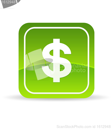 Image of Green Dollar Icon