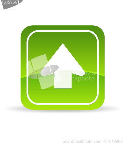 Image of Green Upload Icon