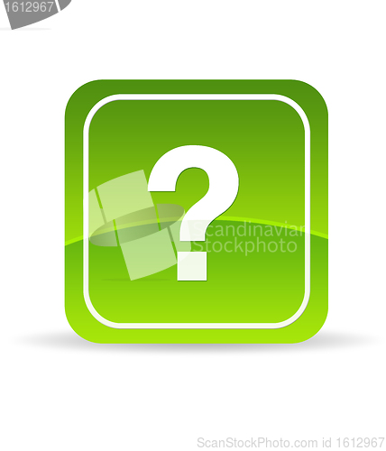 Image of Green Question Mark Icon