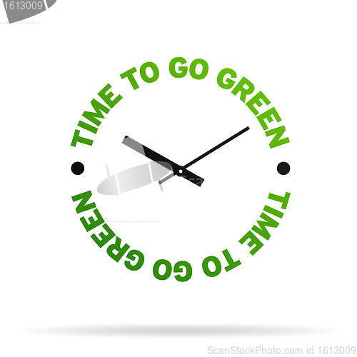 Image of Time to go Green