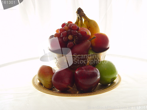 Image of Fruit Bowl with Grapes