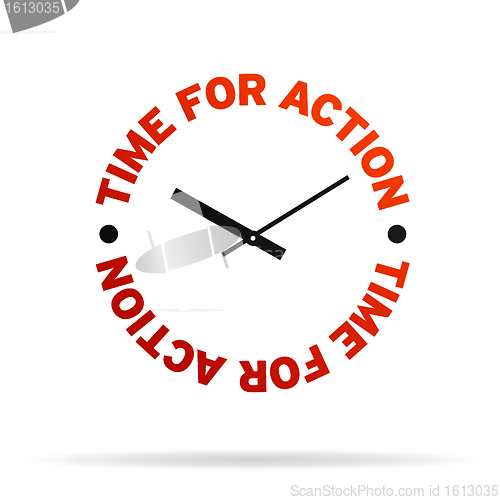 Image of Time For Action Clock