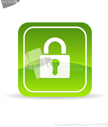 Image of Green Lock Icon