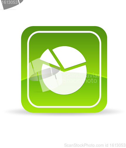 Image of Green business Pie Chart Icon