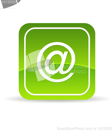 Image of Green Email Icon