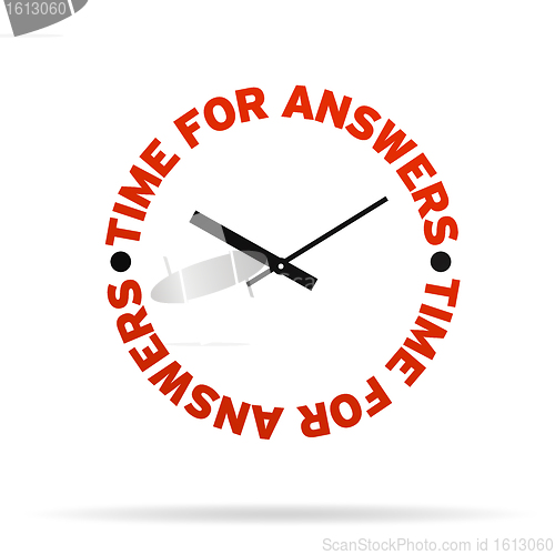 Image of Time For Answers Clock
