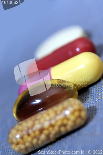 Image of different medicines