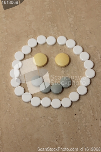Image of pill face