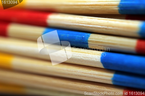 Image of pick a stick close up