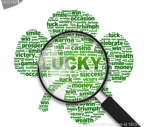 Image of Magnifying Glass - Lucky