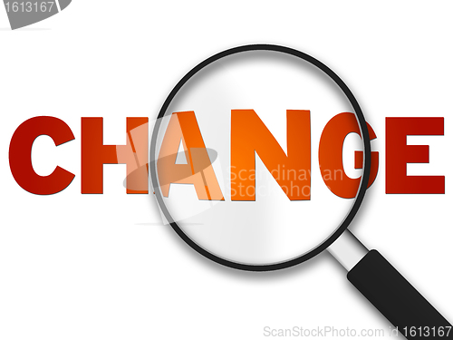 Image of Magnifying Glass - Change