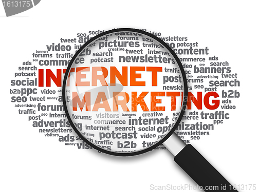 Image of Magnifying Glass -  Internet Marketing