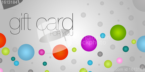 Image of Colorful Gift Card