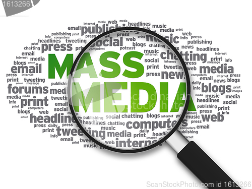 Image of Magnifying Glass - Mass Media