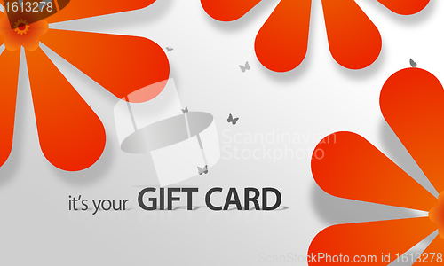 Image of Orange Flower Giftcard