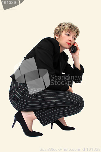 Image of Businesswoman on the phone