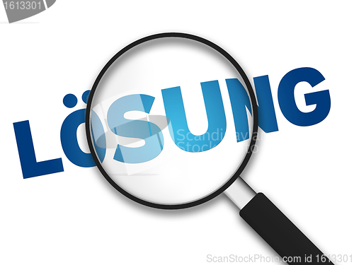 Image of Magnifying Glass - Solutions