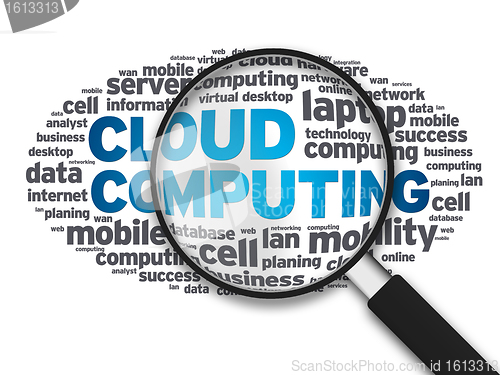 Image of Magnifying Glass -  Cloud Services